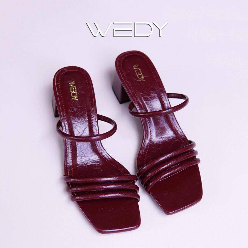 Dép cao gót Nữ phối dây quai mảnh cao 5cm WEDY2380 Dép guốc nữ quai ngang trần chỉ mũi vuông sang trọng Dép nữ xinh đi chơi giày nữ cao 5 phân 13 Dép cao gót Nữ phối dây quai mảnh cao 5cm WEDY2380 Dép guốc nữ quai ngang trần chỉ mũi vuông sang trọng Dép nữ xinh đi chơi giày nữ cao 5 phân