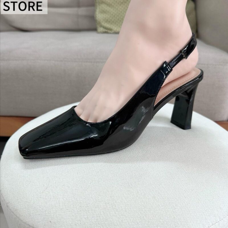 Giày cao gót slingback nữ WEDY thanh lịch với thiết kế basic gót cao 7cm WD2356 9 Giày cao gót slingback nữ WEDY thanh lịch với thiết kế basic gót cao 7cm WD2356