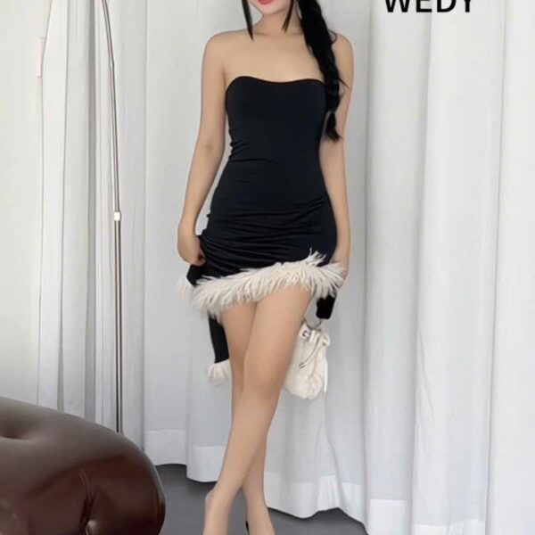Dép nữ guốc cao gót WEDY WD2349, gót nhọn cao 6 phân thanh lịch sang trọng