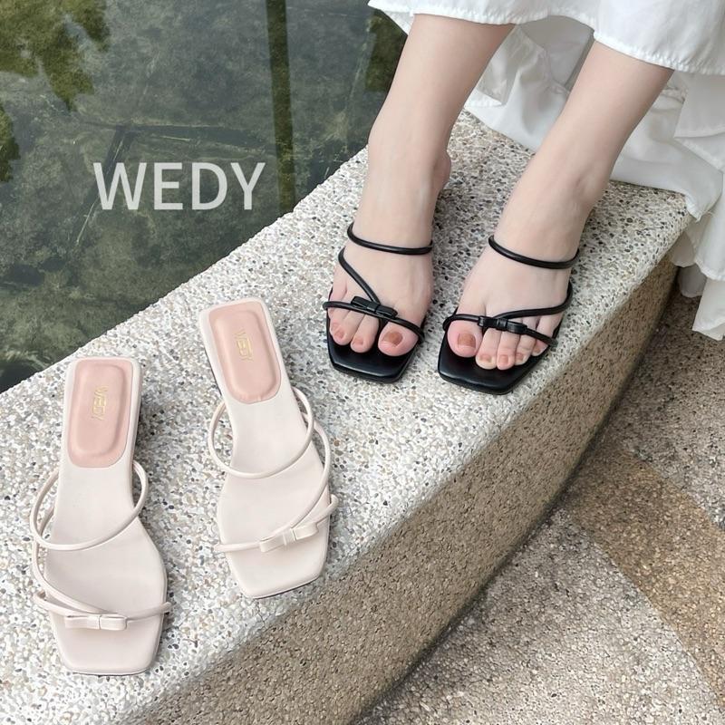 Dép nữ WEDY 2355 dạng guốc đế thấp 4 phân xinh xắn dễ mang - DéP Shoes Women GiàY Sandal guốc nơ xinh 12 Dép nữ WEDY 2355 dạng guốc đế thấp 4 phân xinh xắn dễ mang - DéP Shoes Women GiàY Sandal guốc nơ xinh